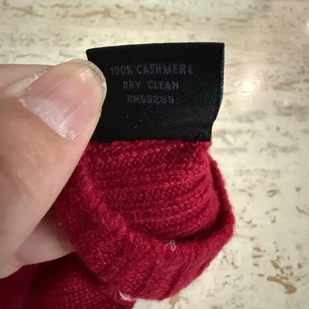 100% Cashmere Express womens convertible fingerless gloves with mittens
